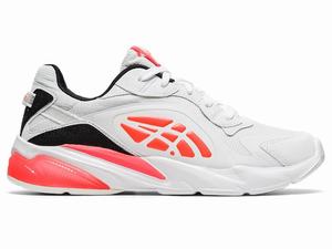Asics GEL-MIQRUM Sneakers Dames Wit Oranje Rood | 642-QAXGOW