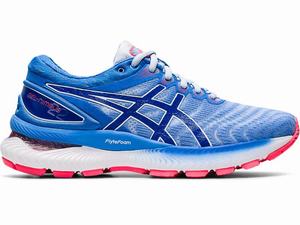 Asics GEL-NIMBUS 22 Hardloopschoenen Dames Blauw | 197-TLOWRZ