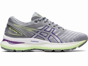 Asics GEL-NIMBUS 22 Hardloopschoenen Dames Wit Zilver | 596-SHXFOT