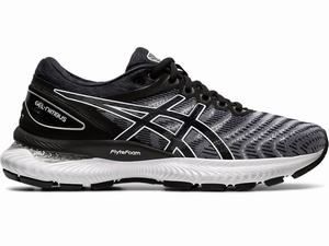 Asics GEL-NIMBUS 22 Hardloopschoenen Dames Zwart Wit | 817-WMNIKB