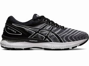 Asics GEL-NIMBUS 22 Hardloopschoenen Heren Zwart Wit | 245-GXOTID