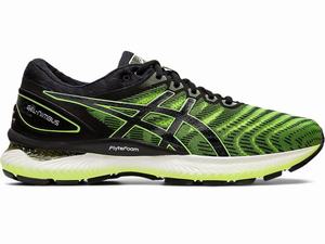 Asics GEL-NIMBUS 22 Hardloopschoenen Heren Zwart Geel | 301-PDCMOJ