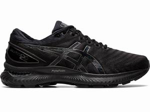 Asics GEL-NIMBUS 22 Hardloopschoenen Heren Zwart | 341-THSMNI
