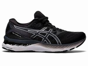 Asics GEL-NIMBUS 23 (D) Hardloopschoenen Dames Zwart Wit | 037-PIOXMG
