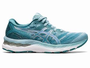 Asics GEL-NIMBUS 23 Hardloopschoenen Dames Blauw Zilver | 019-BOJXFR