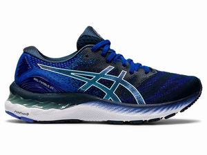 Asics GEL-NIMBUS 23 Hardloopschoenen Dames Blauw | 386-UAMTEV