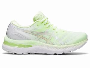 Asics GEL-NIMBUS 23 Hardloopschoenen Dames Geel Zilver | 468-CWQHOA