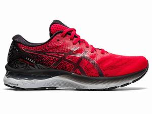 Asics GEL-NIMBUS 23 Hardloopschoenen Heren Zwart Rood | 620-WCQAZM