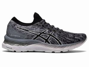 Asics GEL-NIMBUS 23 KNIT Hardloopschoenen Dames Zwart | 296-RFBAHP