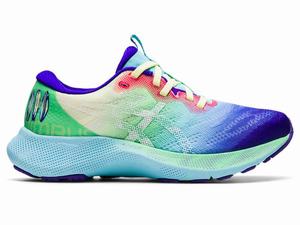 Asics GEL-NIMBUS LITE 2 LAM Hardloopschoenen Dames Koningsblauw Wit | 598-CJRGYE