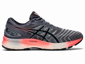 Asics GEL-NIMBUS LITE Hardloopschoenen Heren Zwart Grijs | 246-QCAKYT