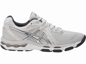 Asics GEL-Netburner Ballistic Volleybalschoenen Dames Zilver Donkergrijs | 630-WCQIHS