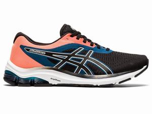 Asics GEL-PULSE 12 Hardloopschoenen Heren Zwart Zilver | 694-IDEMPU