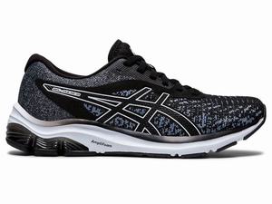 Asics GEL-PULSE 12 Knit Hardloopschoenen Dames Zwart | 740-FSUJBZ