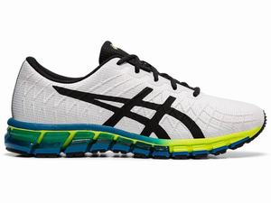 Asics GEL-QUANTUM 180 4 Sneakers Heren Wit Geel | 928-XNCYVJ