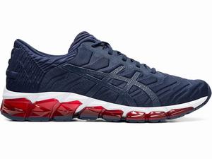 Asics GEL-QUANTUM 360 5 Sneakers Heren Donkerblauw | 938-YKAWHU