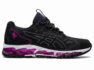 Asics GEL-QUANTUM 360 6 Sneakers Dames Zwart Paars | 637-NQIEMK