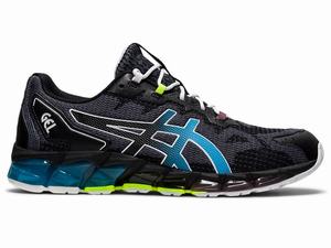 Asics GEL-QUANTUM 360 6 Sneakers Heren Zwart Blauw | 570-VMCANF