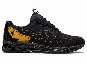 Asics GEL-QUANTUM 360 6 Sneakers Heren Zwart Goud | 693-PGHFOD