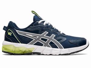 Asics GEL-QUANTUM 90 3 Sneakers Dames Wit Blauw | 527-BRPFAK
