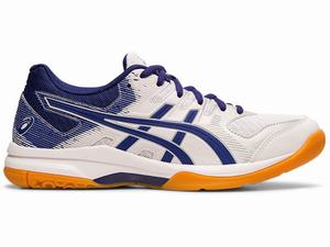 Asics GEL-ROCKET 9 Sneakers Dames Wit Blauw | 417-ZYGFXW