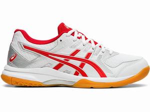 Asics GEL-ROCKET 9 Sneakers Dames Wit Rood | 204-ADBQNJ
