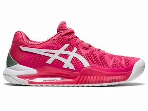 Asics GEL-Resolution 8 Tennisschoenen Dames Roze Wit | 928-CLBFNP