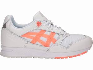 Asics GEL-SAGA Sneakers Dames Wit Oranje Koraal | 403-FBXECI