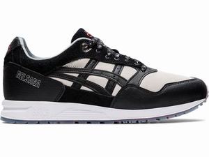 Asics GEL-SAGA Sneakers Heren Zwart | 897-AVEWNK