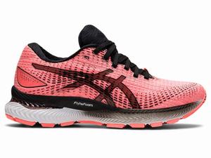 Asics GEL-SAIUN Hardloopschoenen Dames Oranje Koraal Wit Zilver | 510-XFROEN