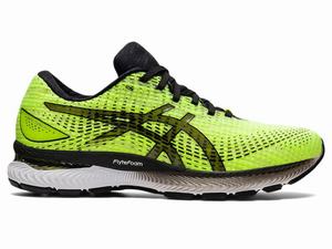 Asics GEL-SAIUN Hardloopschoenen Heren Geel Wit Zilver | 981-MLGZAN