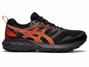 Asics GEL-SONOMA 6 G-TX Hockeyschoenen Heren Zwart Goud Oranje | 362-ITUQML
