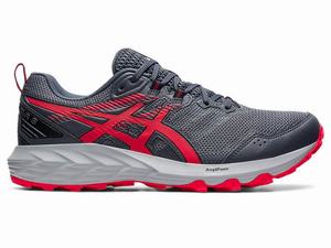 Asics GEL-SONOMA 6 Hockeyschoenen Heren Grijs Rood | 870-OSGEQL