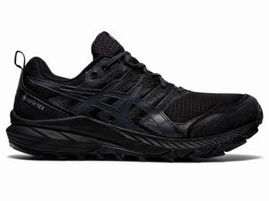 Asics GEL-TRABUCO 9 G-TX Hockeyschoenen Heren Zwart Grijs | 340-NIFTLM