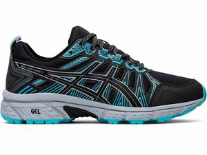 Asics GEL-VENTURE 7 (D) Hockeyschoenen Dames Grijs Zwart | 173-RWUCMN