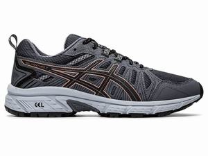 Asics GEL-VENTURE 7 Hockeyschoenen Dames Diepgrijs Roze Grijs Goud | 143-QPVLZW