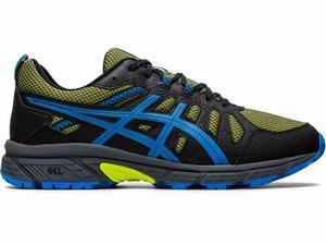 Asics GEL-VENTURE 7 Hockeyschoenen Heren Lichtgroen Blauw | 751-ISWDVL