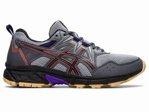 Asics GEL-VENTURE 8 (D) Hockeyschoenen Dames Rood Grijs Donkerrood | 062-ZSGCOY