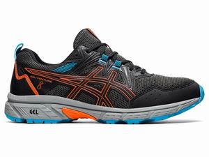 Asics GEL-VENTURE 8 Hockeyschoenen Heren Zwart Goud Oranje | 839-HIOXUL