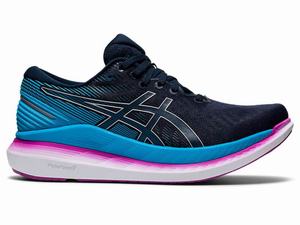 Asics GLIDERIDE 2 Hardloopschoenen Dames Blauw Groen | 182-WNRLDY