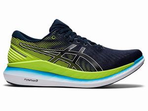 Asics GLIDERIDE 2 Hardloopschoenen Heren Blauw Groen | 027-OWPILT