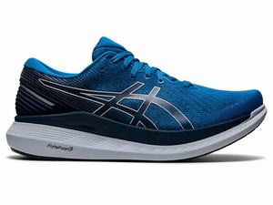 Asics GLIDERIDE 2 Hardloopschoenen Heren Zwart Blauw | 263-ESWDPJ