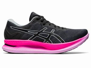 Asics GLIDERIDE Hardloopschoenen Dames Diepgrijs Zwart | 539-XPEQIZ