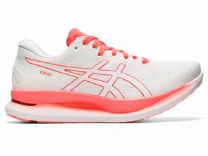 Asics GLIDERIDE Hardloopschoenen Dames Wit Oranje Rood | 680-CXSBPW