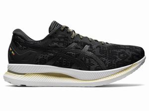 Asics GLIDERIDE Hardloopschoenen Heren Zwart Grijs | 486-RPZWUJ