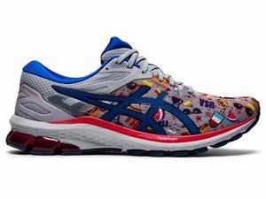 Asics GT-1000 10 Hardloopschoenen Heren Grijs Blauw | 483-GAPKNB