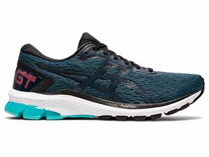 Asics GT-1000 9 Hardloopschoenen Heren Zwart Blauw | 758-UCISBK