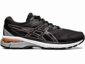 Asics GT-2000 8 (D) Hardloopschoenen Dames Zwart Roze Goud | 574-HBQLPE