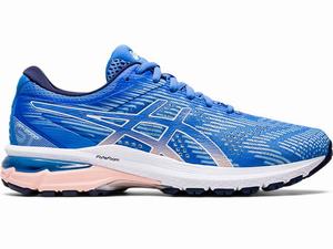 Asics GT-2000 8 Hardloopschoenen Dames Blauw Wit | 812-LHQNCA