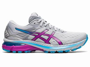 Asics GT-2000 9 (D) Hardloopschoenen Dames Grijs Paars | 329-PXFLZQ